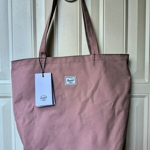 Herschel Supply Company Pink Tote Bag with Sturdy Canvas